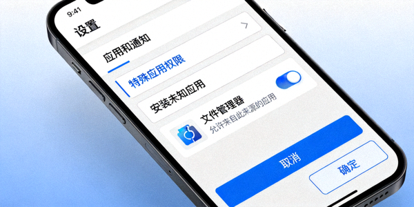 Android手机设置中允许安装未知来源应用的截图示例